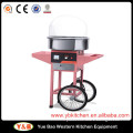 Commercial electric cotton candy machine /candy floss machine with wheels